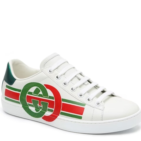 Gucci Shoes - Gucci Women's Ace Interlocking G Logo Double GG